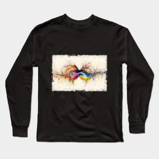 Abstract Human nerve cell Long Sleeve T-Shirt